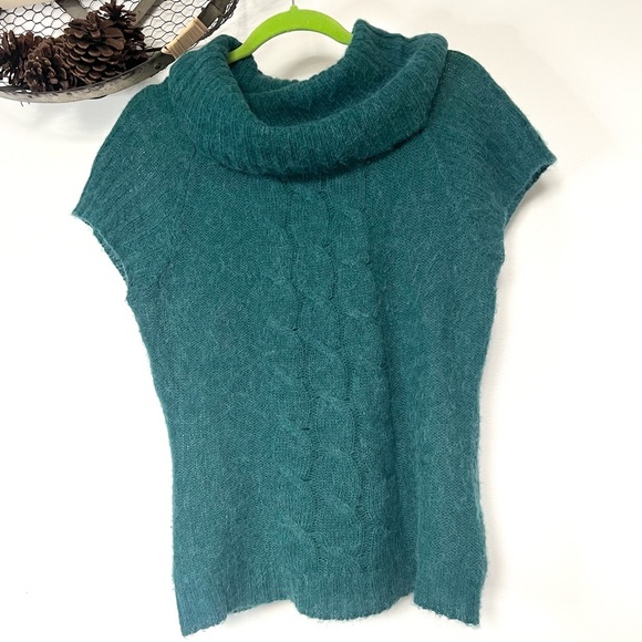 Rw&Co Alpaca Wool Mix Short Sleeve Sweater - Picture 1 of 7